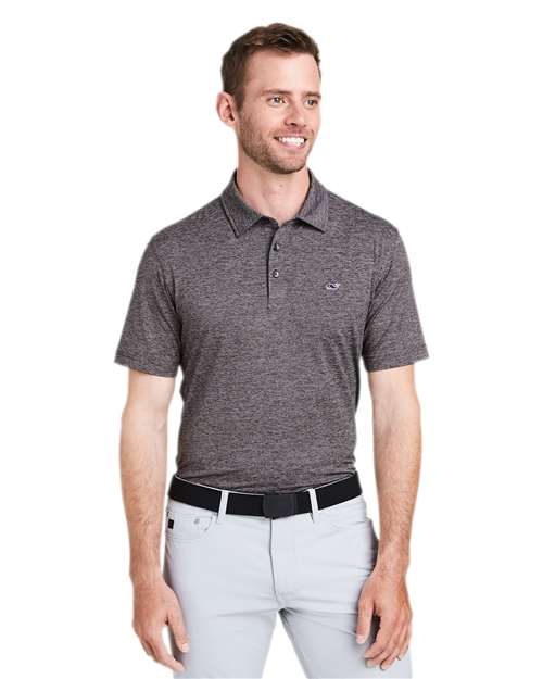 vineyard vines G011146 Men's Destin Stripe Sankaty Polo