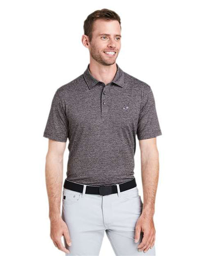 vineyard vines G011146 Men's Destin Stripe Sankaty Polo