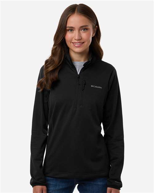 Columbia 213624 Women's Essential Hike™ Grid Fleece Half-Zip Pullover