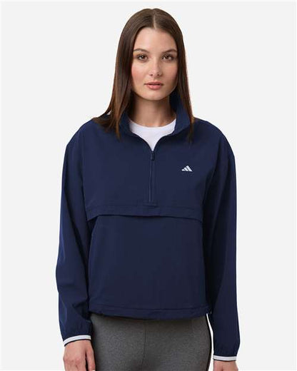 Adidas A1012 Women's Go-To Quarter-Zip Jacket