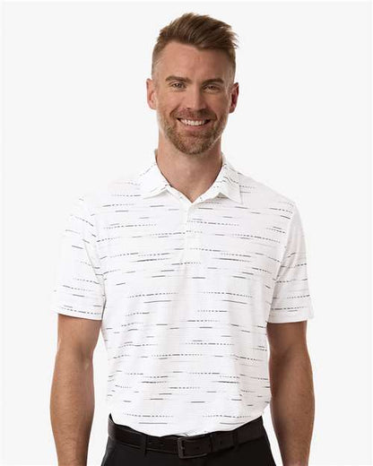 Adidas A2015 Men's Ultimate365 Mesh Glimmer Print Polo