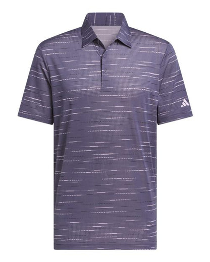 Adidas A2015 Men's Ultimate365 Mesh Glimmer Print Polo
