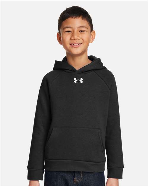 Under Armour 1379792 Youth Rival Fleece Hooded Sweatshirt