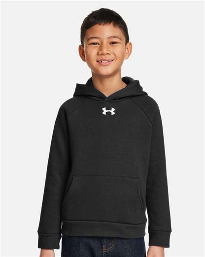 Under Armour 1379792 Youth Rival Fleece Hooded Sweatshirt