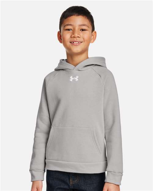 Under Armour 1379792 Youth Rival Fleece Hooded Sweatshirt