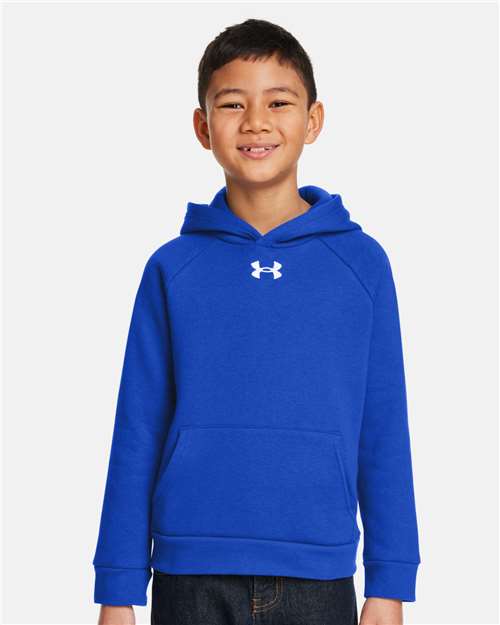 Under Armour 1379792 Youth Rival Fleece Hooded Sweatshirt