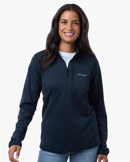 Columbia 213624 Women's Essential Hike™ Grid Fleece Half-Zip Pullover