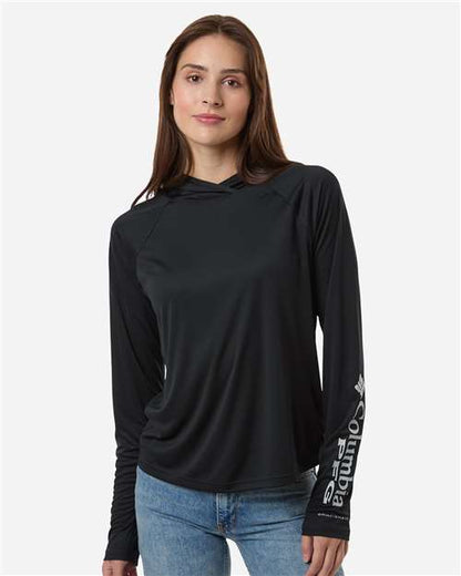 Columbia 216061 Women's PFG Tidal Tee™ Hooded Long Sleeve