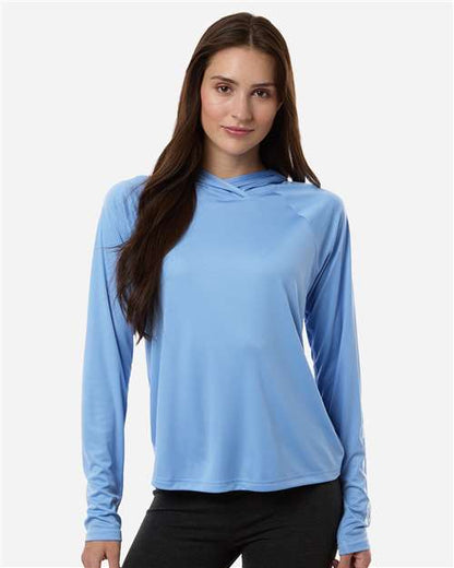 Columbia 216061 Women's PFG Tidal Tee™ Hooded Long Sleeve