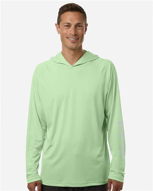 Columbia 212482 Men's PFG Terminal Tackle™ Hooded Long Sleeve T-Shirt