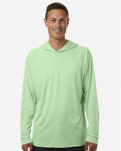Columbia 212482 Men's PFG Terminal Tackle™ Hooded Long Sleeve T-Shirt
