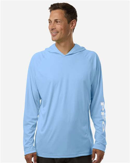 Columbia 212482 Men's PFG Terminal Tackle™ Hooded Long Sleeve T-Shirt