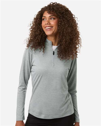 AllPro 4HM70L Women's Pro-Lock Performance Mélange Quarter-Zip Pullover