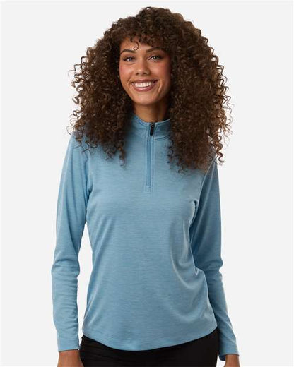 AllPro 4HM70L Women's Pro-Lock Performance Mélange Quarter-Zip Pullover