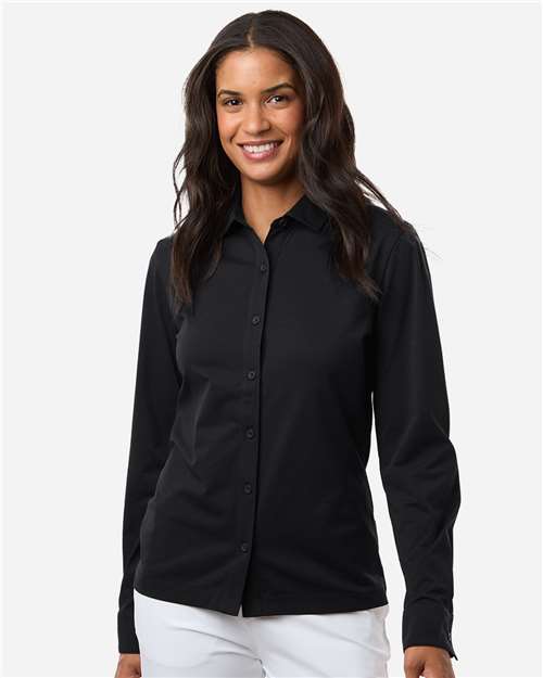 AllPro 41SPLL Women's Pro-Flex Sorona® Button Down Shirt