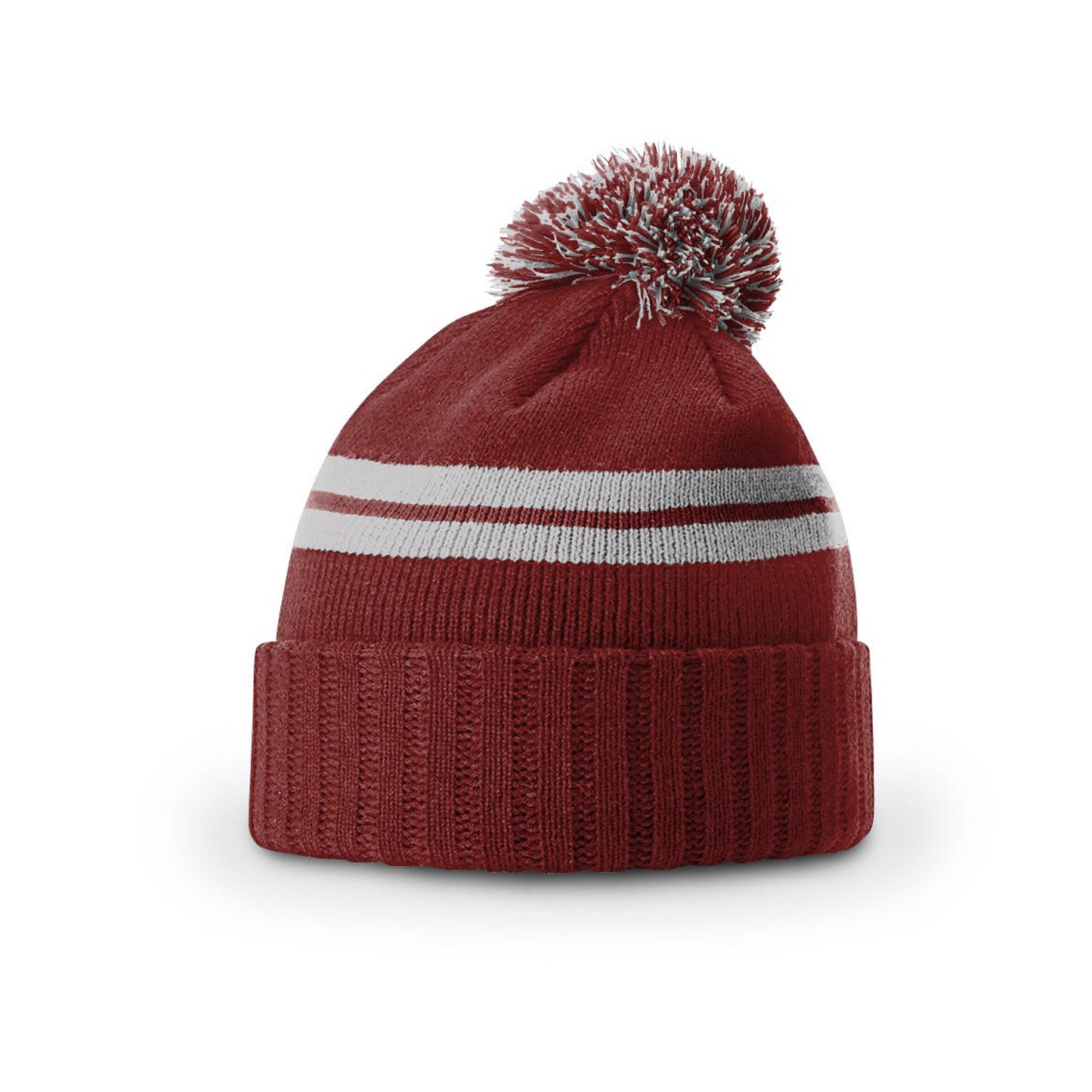 Richardson 135 Short Pom Knit Beanie - Blank