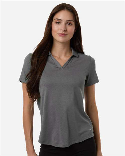 Puma Golf 631051 Womens Icon Heather Polo