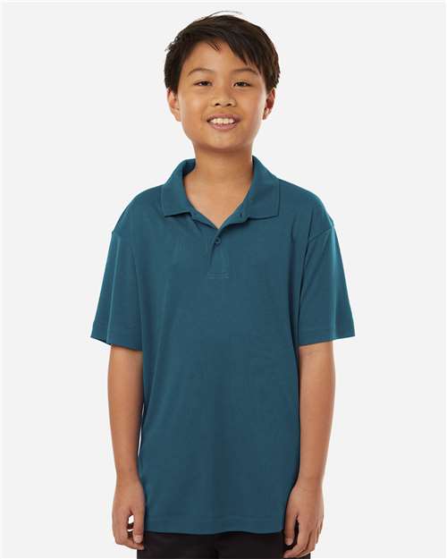 AllPro 41800Y Youth Pro-Lock Performance Polo