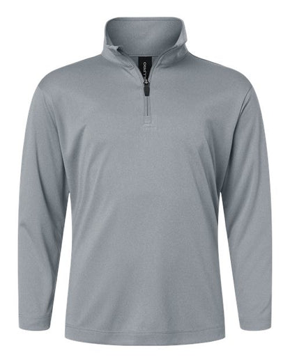 AllPro 41870Y Youth Pro-Lock Performance Quarter-Zip Pullover