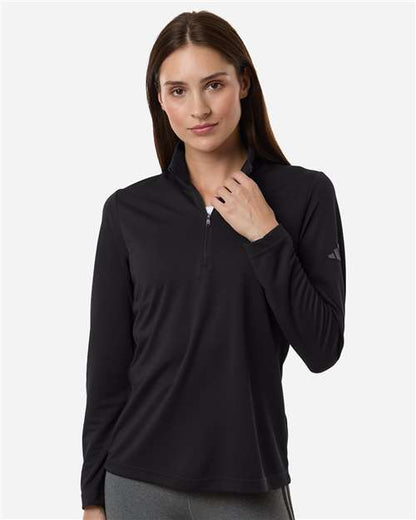 Adidas A400 Women's Lightweight Quarter-Zip Pullover