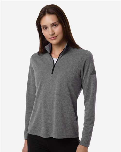 Adidas A400 Women's Lightweight Quarter-Zip Pullover