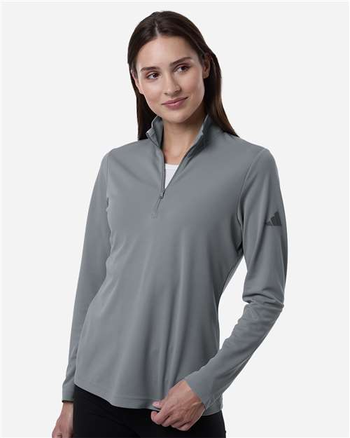 Adidas A400 Women's Lightweight Quarter-Zip Pullover