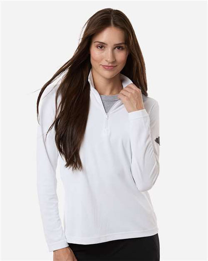 Adidas A400 Women's Lightweight Quarter-Zip Pullover