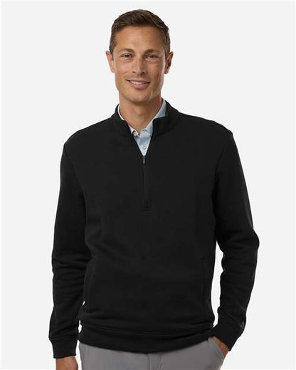 Adidas A721 Men's Elevated Fleece Quarter-Zip Pullover