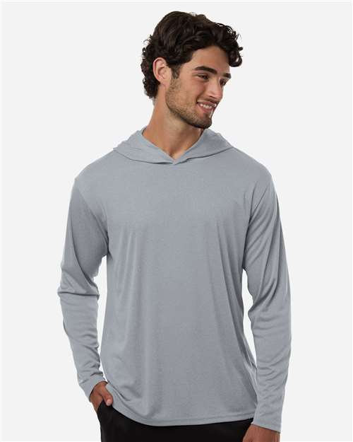 AllPro 48510 Men's Pro-Lock Performance Hooded Long Sleeve T-Shirt