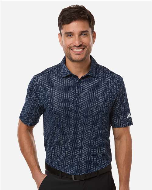 Adidas A2023 Men's Ultimate365 Mesh Tango Print Climacool Polo
