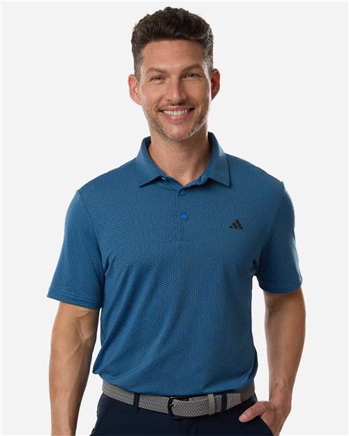 Adidas A2024 Men's Performance Textured Polo