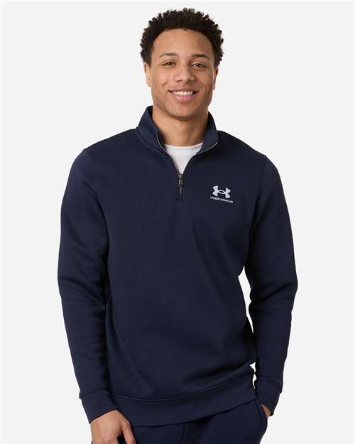 Under Armour 6012710 Men's Icon Fleece Quarter-Zip Pullover
