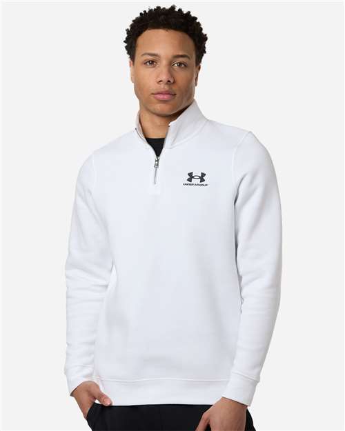 Under Armour 6012710 Men's Icon Fleece Quarter-Zip Pullover