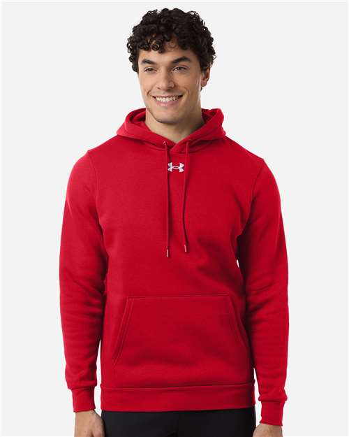 Under Armour 6014161 Men's Team Icon Fleece Hooded Sweatshirt