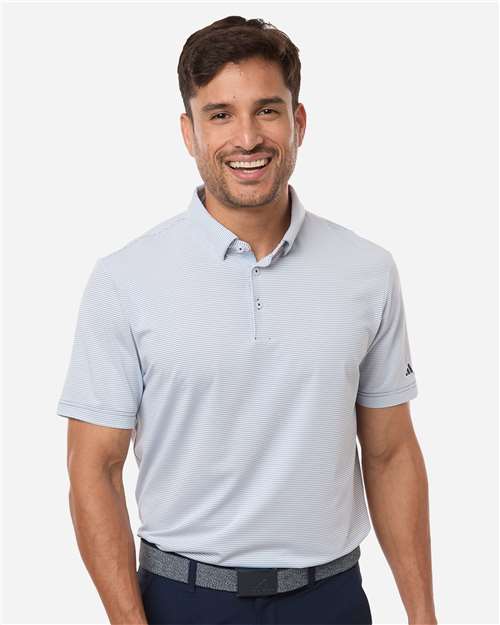 Adidas A2026 Men's Ultimate365 Pencil Stripe Climacool Polo