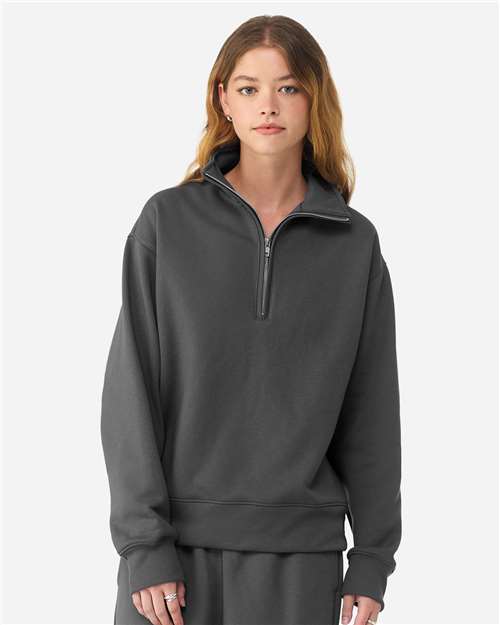 BELLA + CANVAS 4740 Unisex 10 oz Quarter-Zip Pullover Sweatshirt