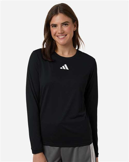 Adidas AT105 Women's Pregame Long Sleeve T-Shirt