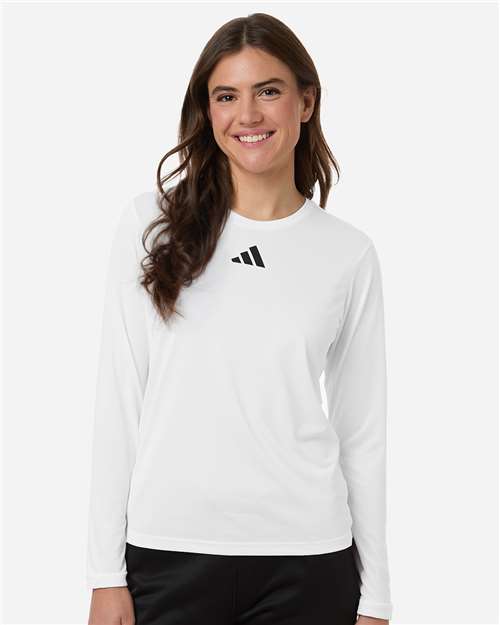 Adidas AT105 Women's Pregame Long Sleeve T-Shirt