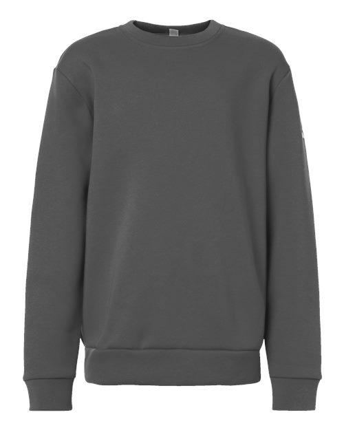 Adidas AT202 Youth Fleece Crewneck Sweatshirt