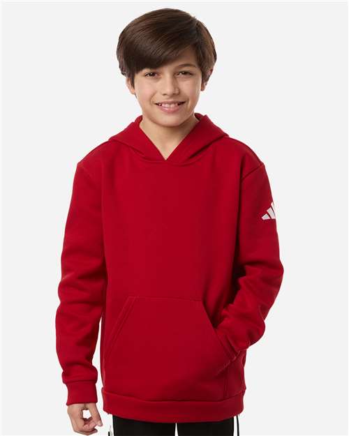 Adidas AT205 Youth Fleece Hooded Sweatshirt
