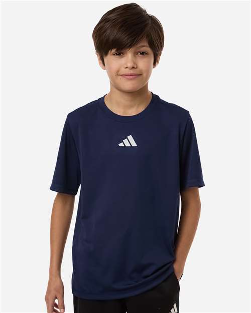 Adidas AT103 Youth Pregame T-Shirt