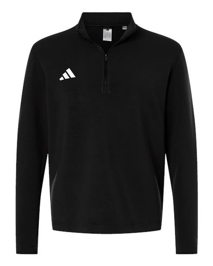 Adidas AT400 Men's 3-Stripes Quarter-Zip Pullover