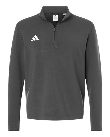 Adidas AT400 Men's 3-Stripes Quarter-Zip Pullover