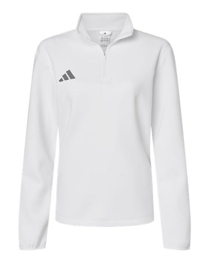 Adidas AT401 Women's 3-Stripes Quarter-Zip Pullover