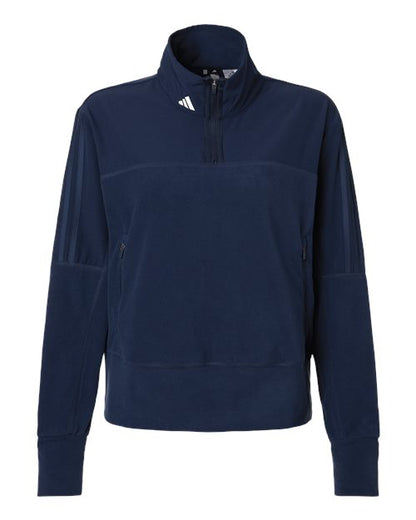 Adidas A601 Women's Fleece Quarter-Zip Pullover