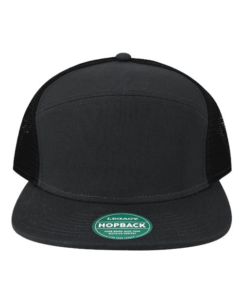 LEGACY H7FB Hopback Seven-Panel Trucker Cap