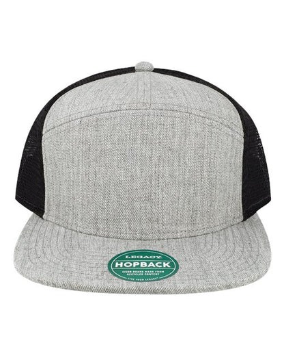 LEGACY H7FB Hopback Seven-Panel Trucker Cap