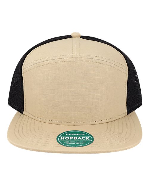 LEGACY H7FB Hopback Seven-Panel Trucker Cap
