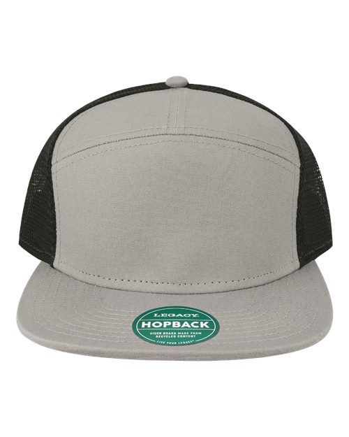 LEGACY H7FB Hopback Seven-Panel Trucker Cap