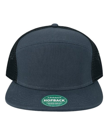 LEGACY H7FB Hopback Seven-Panel Trucker Cap